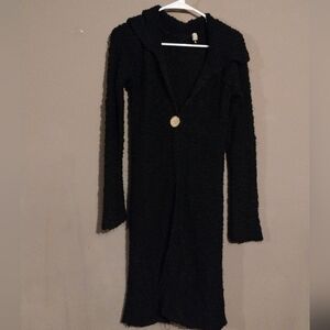 Costa Blanca Single Button Longline Cardigan